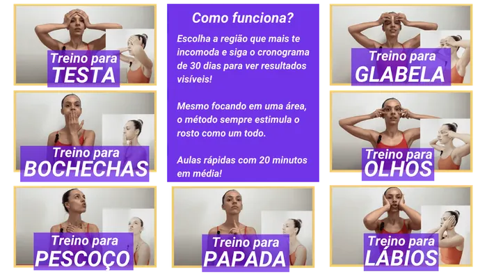 Trilha de treino do Programa Personal Face